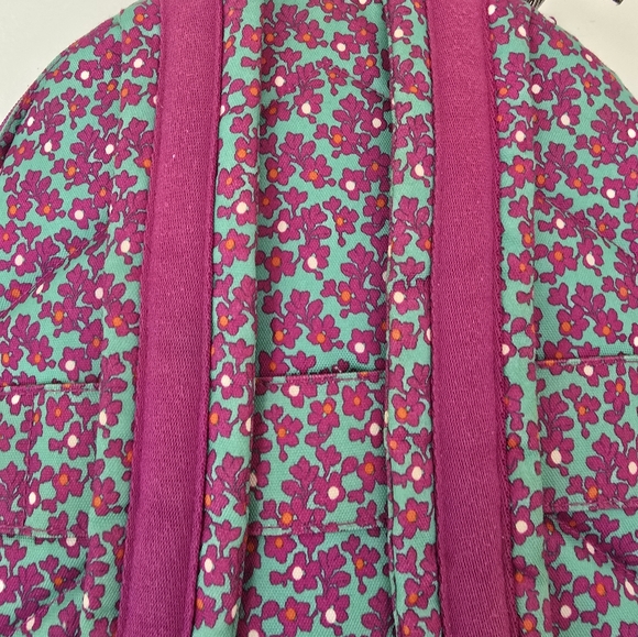 Vera Bradley Ligthen Up Printed Ditsy Dot Grand Backpack - Picture 9 of 12